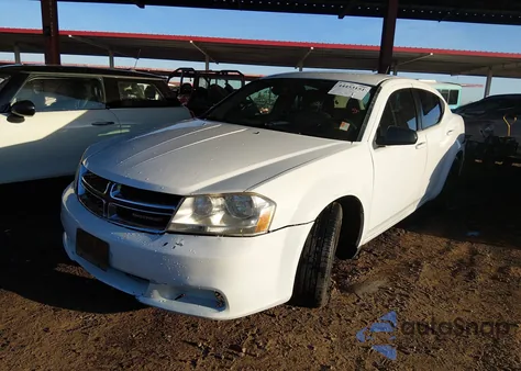 2013 Dodge Avenger Se z USA, uszkodzony, nr VIN 1C3CDZAB8DN635163
